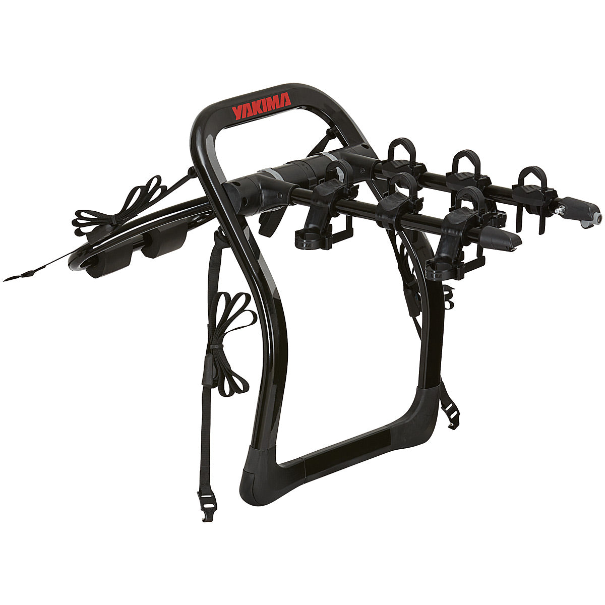 Yakima FullBack 3 Trunk Rack SuperCush ZipStrips Straps Lock To Car Fits 3 Bikes